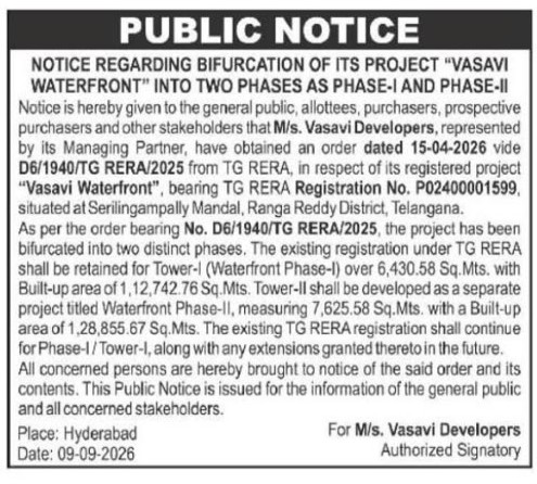 Vasavi Waterfront